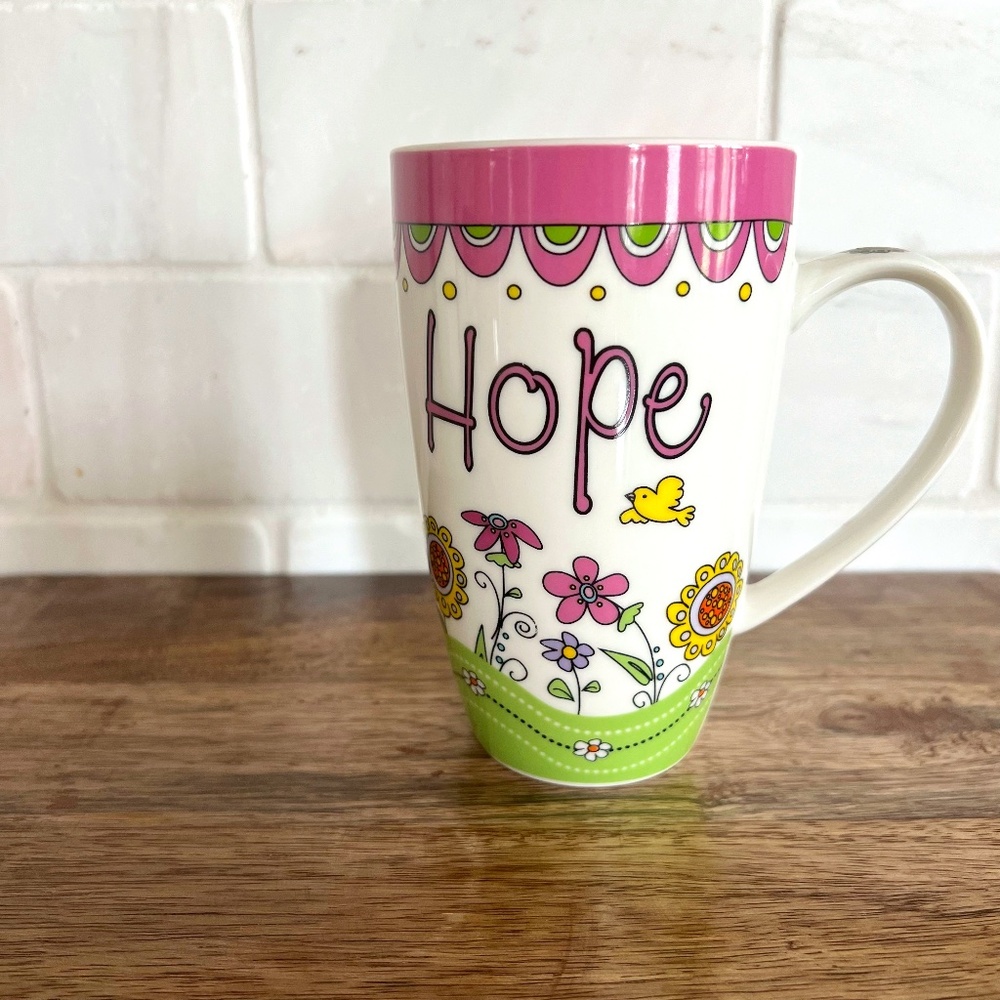 Christian Art Gifts Hope Mug 1 Corinthians 13:13